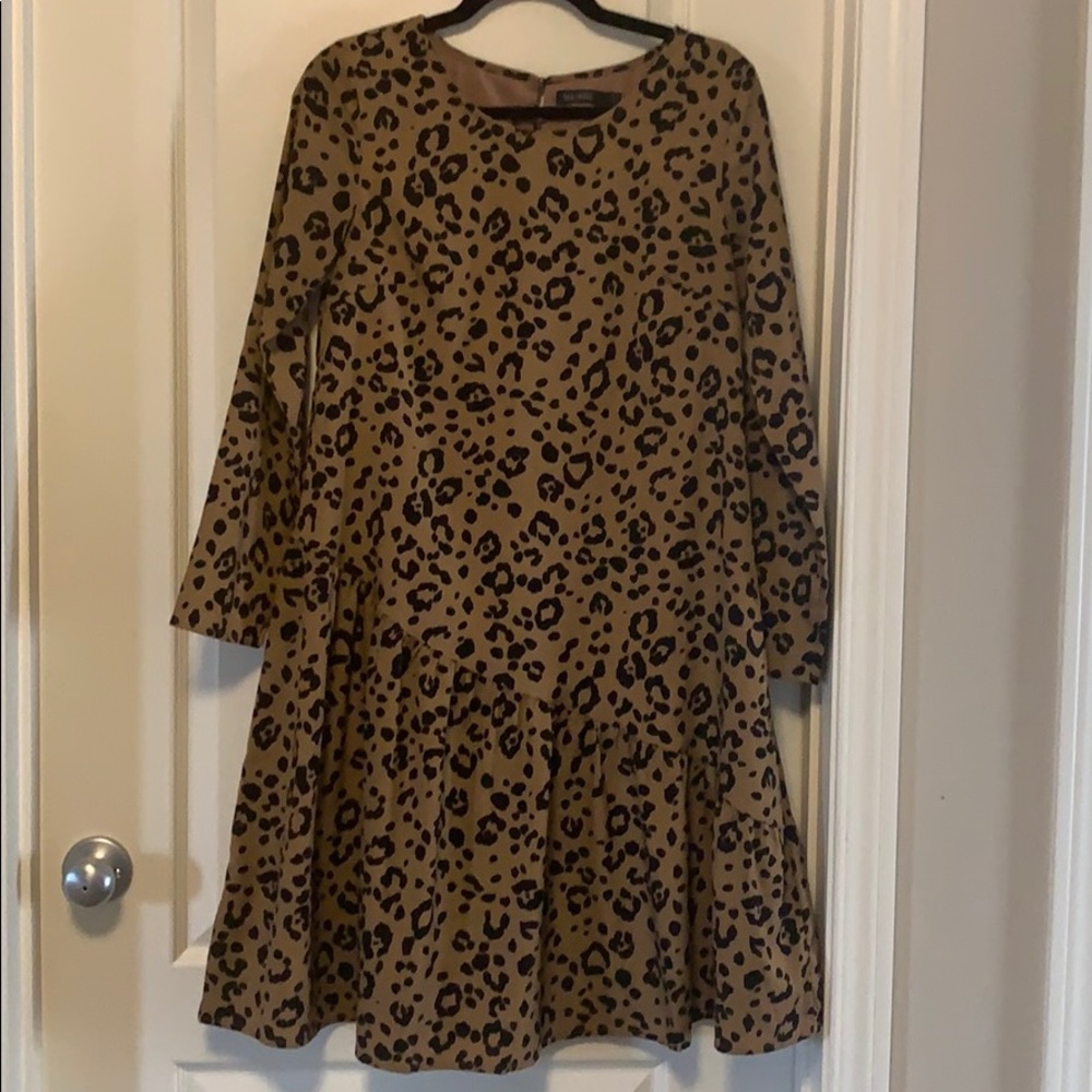 Animal print dress